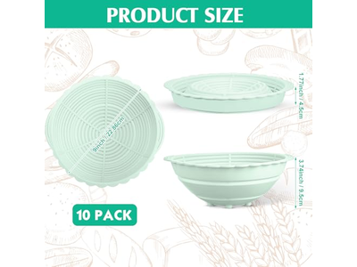Bake Couche Bread Baskets Proofing Buy Baneton Rising Basket Benneton Baking Set