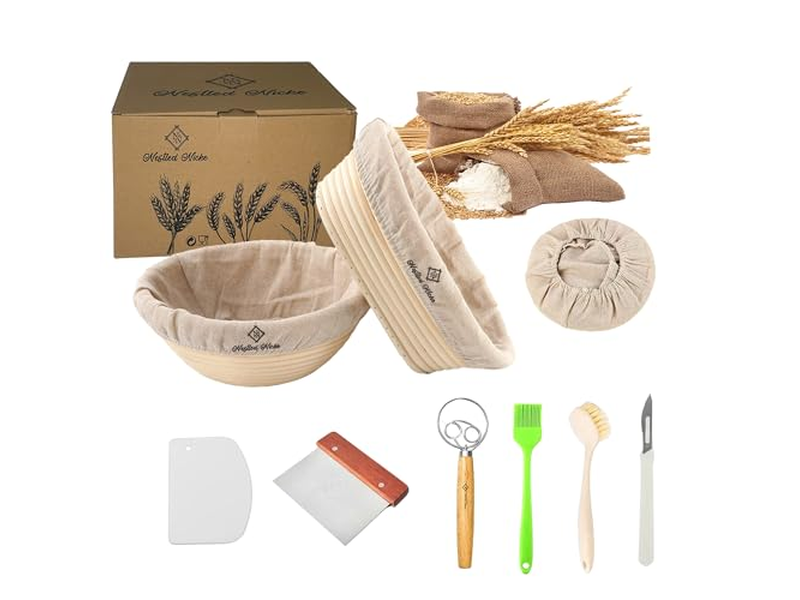 Baking Ingredients Gift Basket Proving Baskets For Bread Wicker Proofing