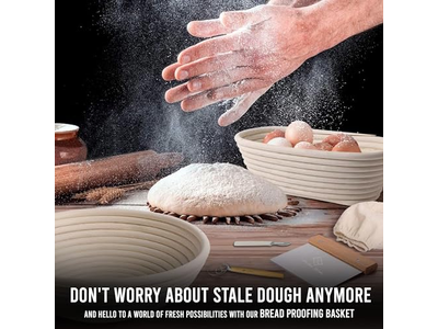 Baking Ingredients Gift Basket Proving Baskets For Bread Wicker Proofing