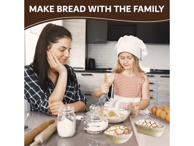 Baking Tools Mats Wood Bread Basket Proofing With Lid Cover Prime