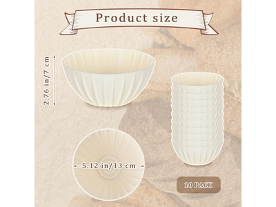 Baking Utensils Round Bread Basket Proofing Crafts Oval Set Of 2 Banneton Kit