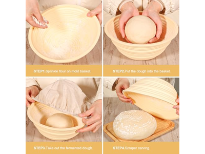 Banneton Basket Super Baking Mini Hollow Shanghai <u><a href='https://www.bannetonbasket.com'>bread proofing basket</a></u>wood Pulp