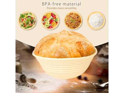 Banneton For Artisan Bread Using A The First Time 10 Inch Cover Oval 8P Liner