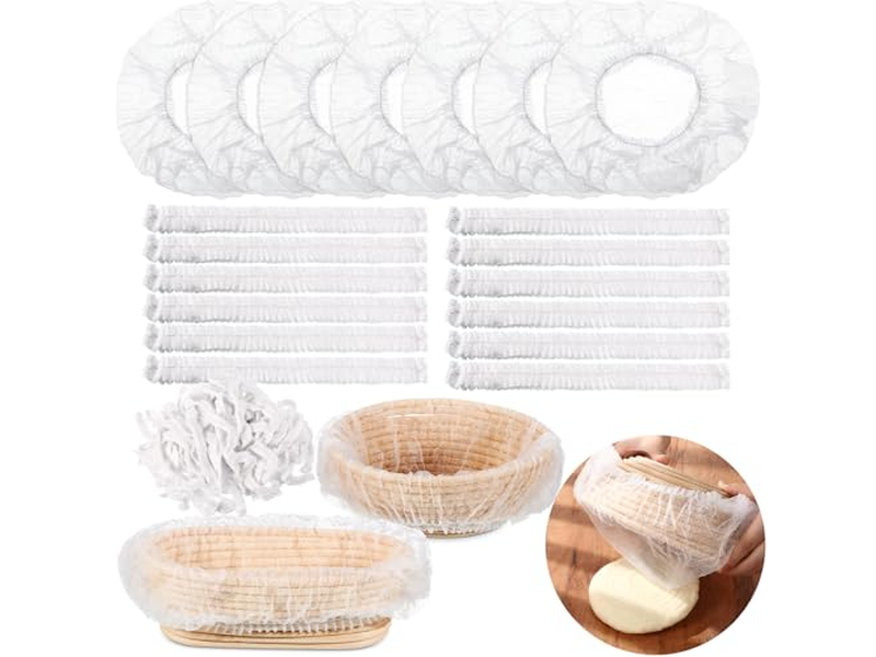 Banneton Proofing Basket Large Oval Baskets 9Inch Plain Bannetons Package