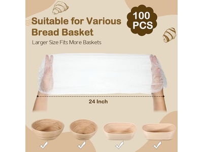 Banneton Proofing Basket Large Oval Baskets 9Inch Plain Bannetons Package