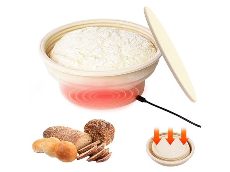 Banneton Proofing Basket With Cloth Vietnam Willow Rattan Bowl Breads Baskets