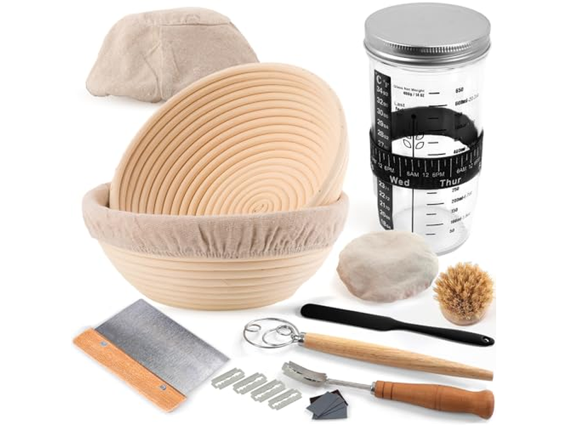 Banneton Wicker Willow 6 Inch Basket Proofing Banetton Benetton Bamboo