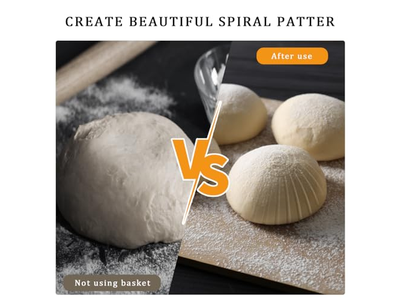 Bannetons Bread <u><a href='https://www.bannetonbasket.com'>proofing baskets</a></u> Round Banneton Basket Kit Hot Oval Baking 25Cm