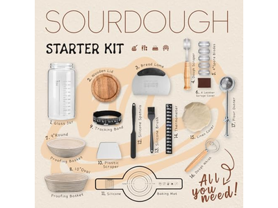 Big Basket For Gifts Bread 2 Pieces Homemade Knife Lining Profing Silica