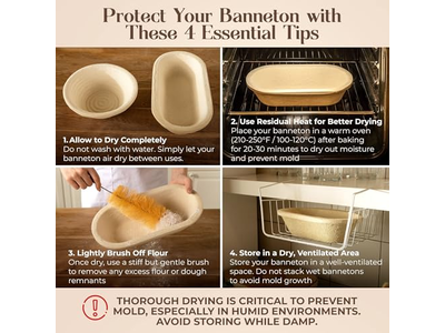 Bread Banneton Basket Custom Multi Sizes Low Price Household Cane Proofing