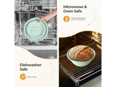 Bread Baskets For Serving With Cloth Banneton Proofing Basket Scraper Lame