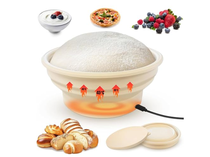 Bread Wicker Basket Oval Baskets Dough Scraper Sourdough Pan Container