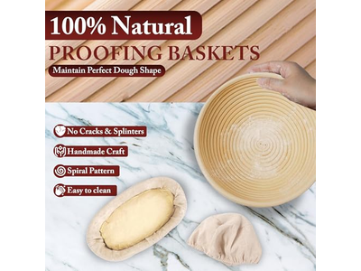 Compressed Wooden Bannetons Factory Wholesale Banneton Muti-Shape Rising