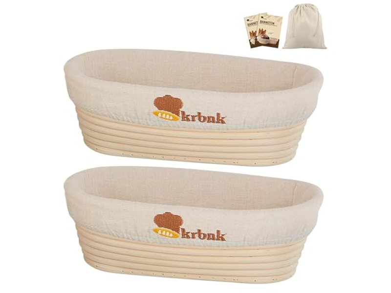 Indonesian Rattan Bread Bowl Sourdough Bread Baking