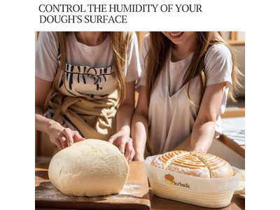 Indonesian Rattan Bread Bowl Sourdough Bread Baking