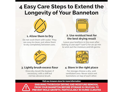 9 Inch Round Banneton With Liner Rising Bread Baskets Bannetons Proving