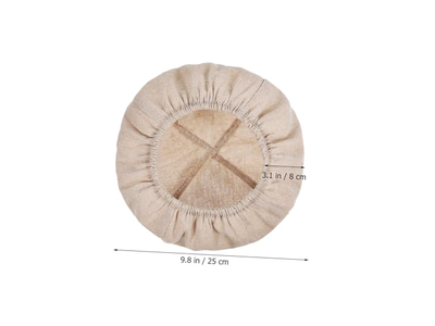 Baking Supplies Dough Bread Making Utensils Basket With Lid Set Of 2