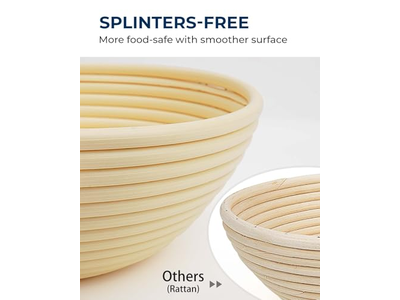 Bamboo Bread Banneton Proofing Basket List Target Baskets Near Me For Sale