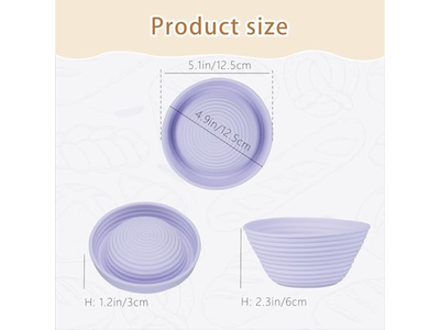 Banneton Rectangle Cheap Pastry Tools Child Proofing Kit Straw Bread Basket