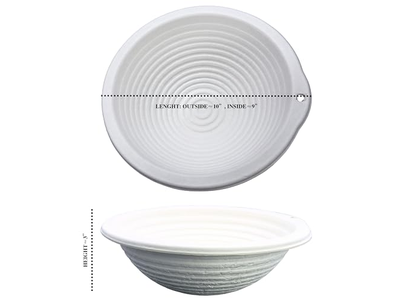 Bannetons For Sourdough Proofing Proving Basket Bread Kit 9Pcs Water Chemical