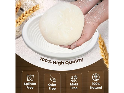 Bannetons For Sourdough Proofing Proving Basket Bread Kit 9Pcs Water Chemical