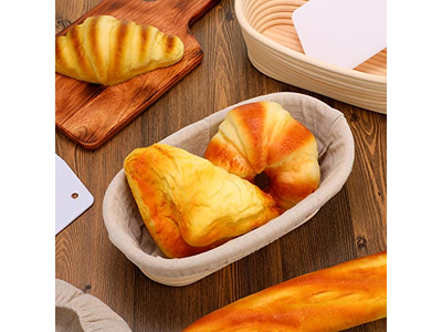 Benetton Proofing Basket 23Cm Oval Round Shaped Dough Pastry Liner Bread