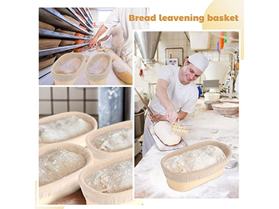 Benetton Proofing Basket 23Cm Oval Round Shaped Dough Pastry Liner Bread