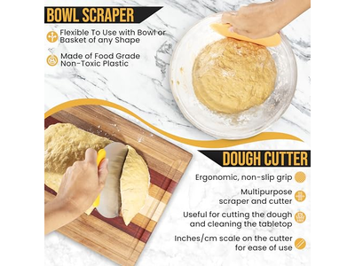 Benneton Proofing Basket Round Bread Cloth For Homemade Rattan With Cover Set