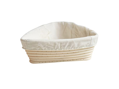 Benneton Round And Oval Proofing Basket Bread Brush Pan Scraper Couche Bowl