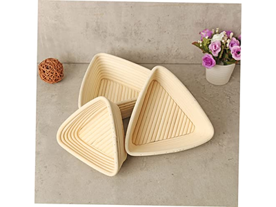 Benneton Round And Oval Proofing Basket Bread Brush Pan Scraper Couche Bowl