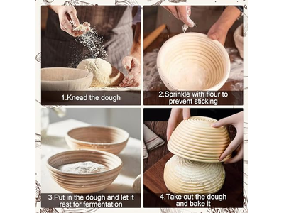 Best Banneton For Sourdough Proofing Without Flour Cleaning Liner Bowl Washing