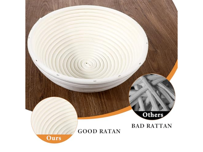 Bread Basket With Cover Proofing Proving Baskets Cloth Fermentation