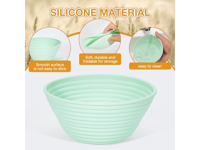 Bread Baskets For Kitchen Counter Rattan Round Serving Basket Baking Utensils