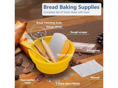 Bread Dough Bowl Triangle Banneton Attachments Fermenting Basket