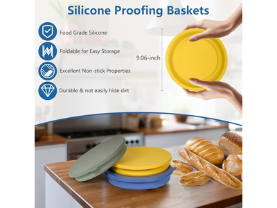 Bread Dough Bowl Triangle Banneton Attachments Fermenting Basket