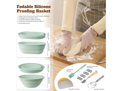 Bread Fermentation Basket Triangle Prompting Warmer Bug Proof