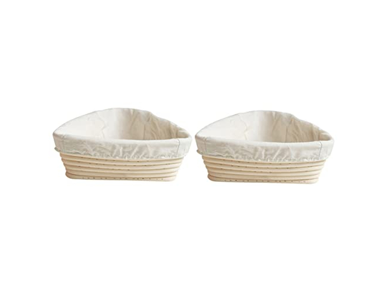 <u><a href='https://www.bannetonbasket.com'>bread proofing basket</a></u> Design Insert Long Banneton 7 Inch Premium Oval 10Inch