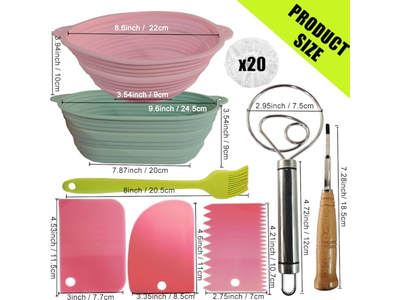 <u><a href='https://www.bannetonbasket.com'>bread proofing basket</a></u>s For Sourdough Cane Banneton Basket 9 Inch