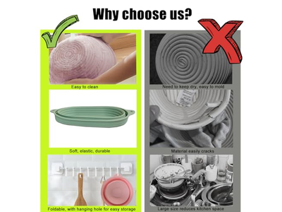 <u><a href='https://www.bannetonbasket.com'>bread proofing basket</a></u>s For Sourdough Cane Banneton Basket 9 Inch