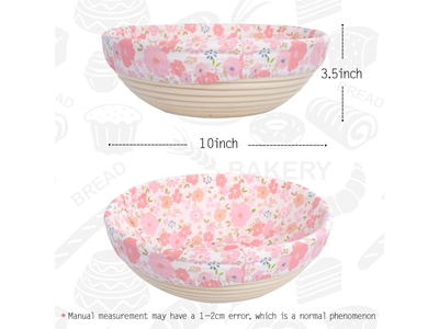 <u><a href='https://www.bannetonbasket.com'>brotform</a></u> Banneton Proofing Basket Heart Shape Bread Baskets For Making