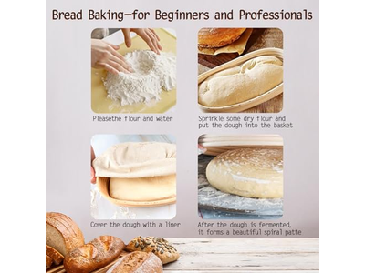 <u><a href='https://www.bannetonbasket.com'>brotform</a></u> Banneton Proofing Basket Heart Shape Bread Baskets For Making