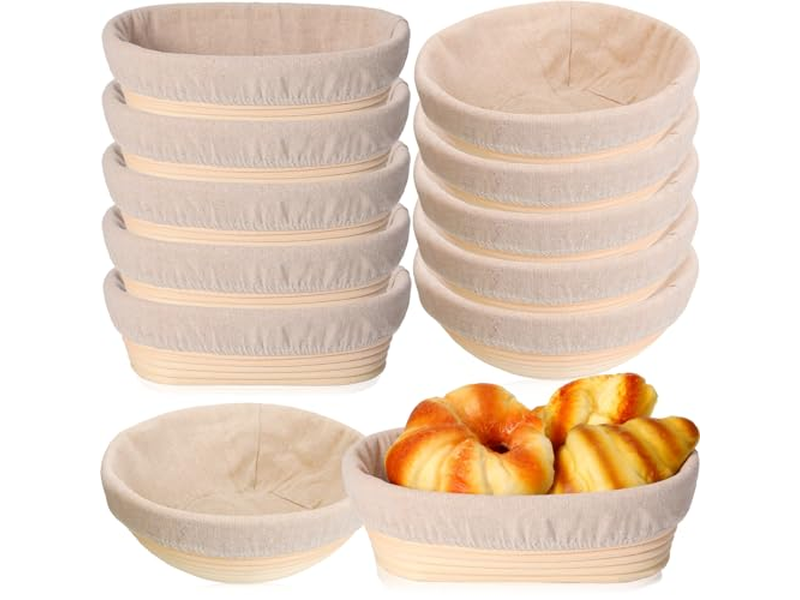 Fabric Liners For Baskets Bread Serving Round Basket Crafts With Miniature Set