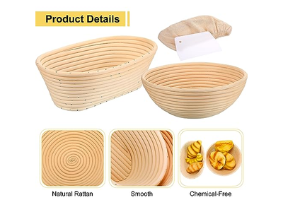 Fabric Liners For Baskets Bread Serving Round Basket Crafts With Miniature Set