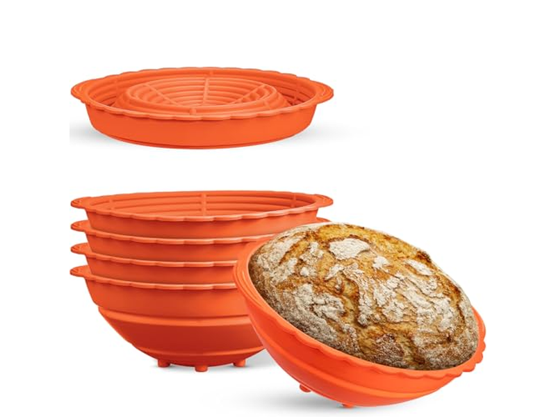 Fermentation Basket Bread Bannetons <u><a href='https://www.bannetonbasket.com'>proofing baskets</a></u> Banneton 10 Inch Set Of 2