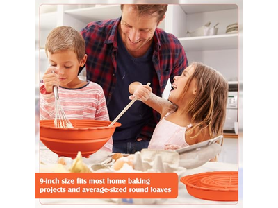 Fermentation Basket Bread Bannetons <u><a href='https://www.bannetonbasket.com'>proofing baskets</a></u> Banneton 10 Inch Set Of 2