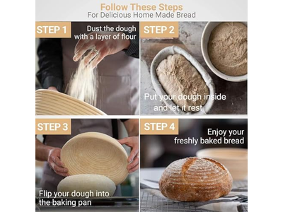 Food Grade Basket Bowl Liner Bread Fermentation Suit Sourdough Shaping
