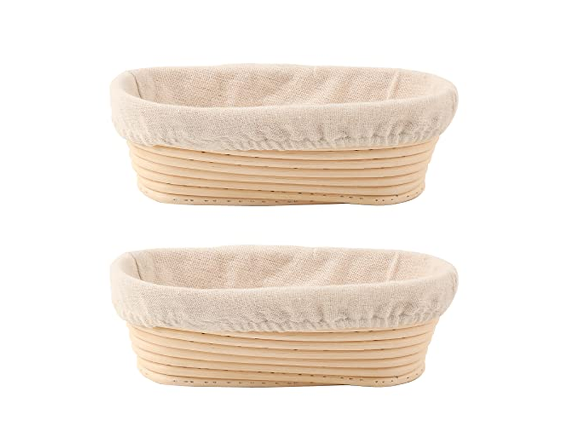 Triangle Banneton Bread Kit Sourdough Rectangle Cane Multi Size